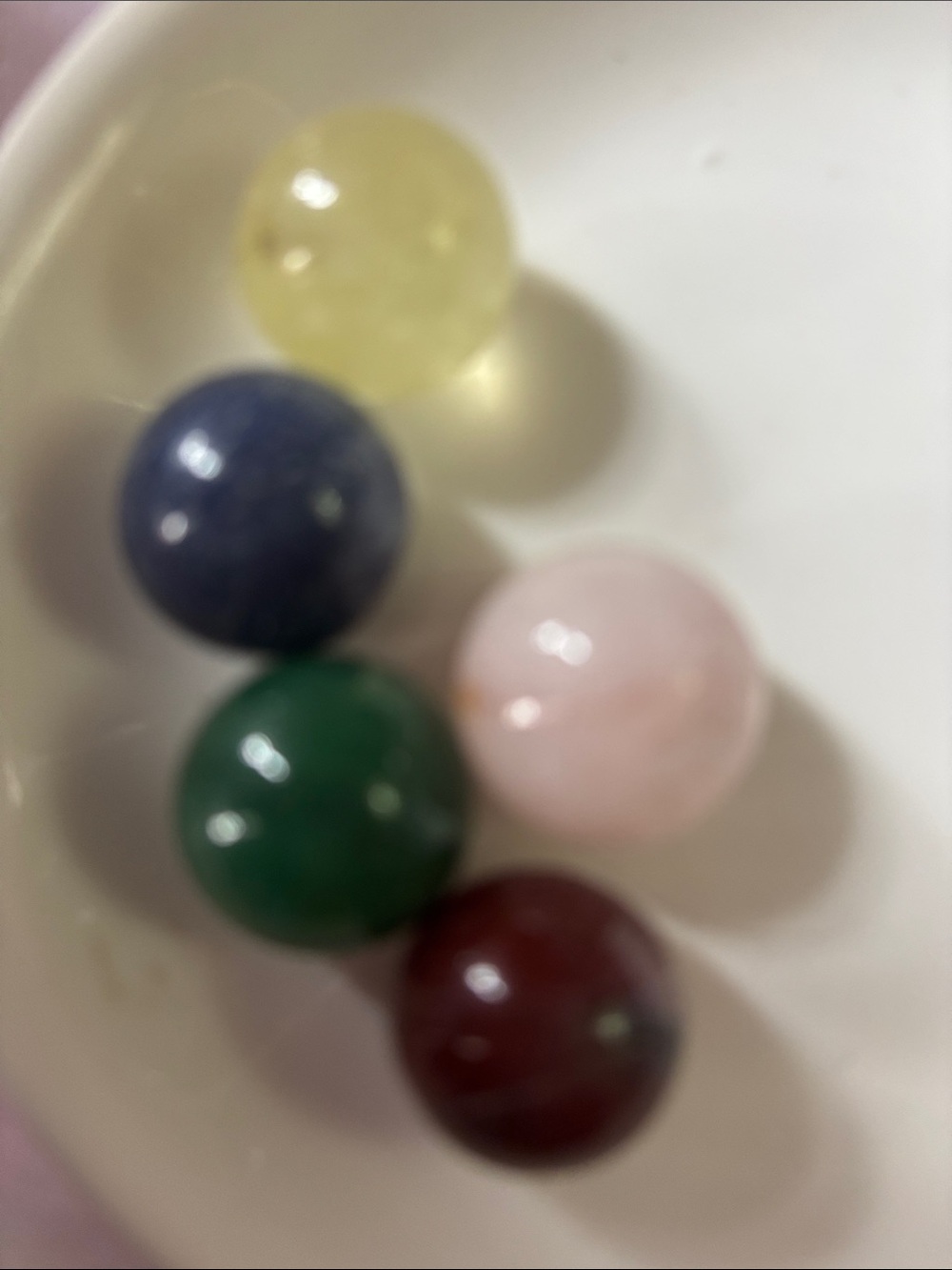 Mini Spheres 18mm $3 each - 5 pieces
